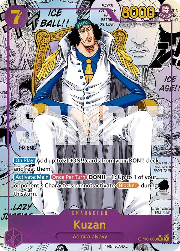 Kuzan (Manga) (OP16-063) (OP16)