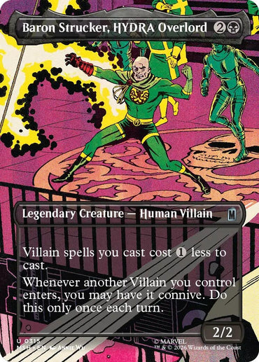 Baron Strucker, HYDRA Overlord (Borderless) (315) (MSH)