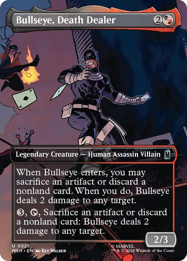 Bullseye, Death Dealer (Borderless) (325) (MSH)