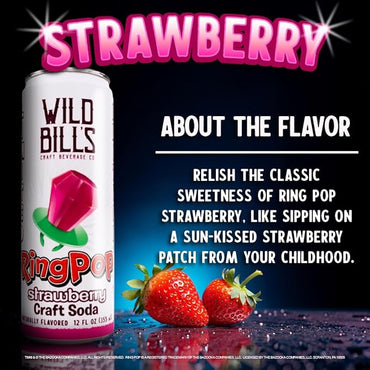 Wild Bill’s- Strawberry Ring Pop