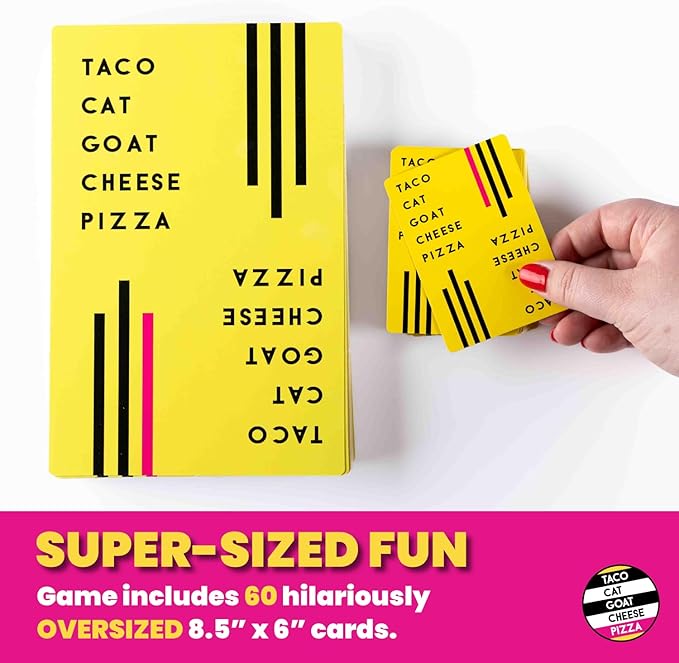 Taco Cat Goat Cheese Pizza Ridiculously Large Edition