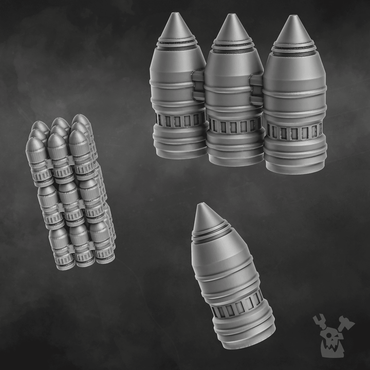 Stuff for terrain: shells, boxes, projectiles