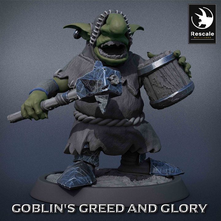 Goblin Monk A Drink