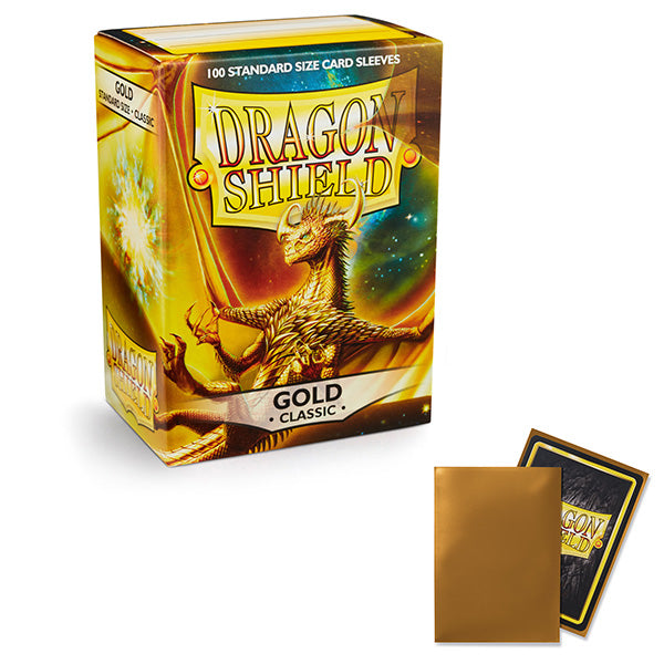 Dragon Shield Sleeves Gold