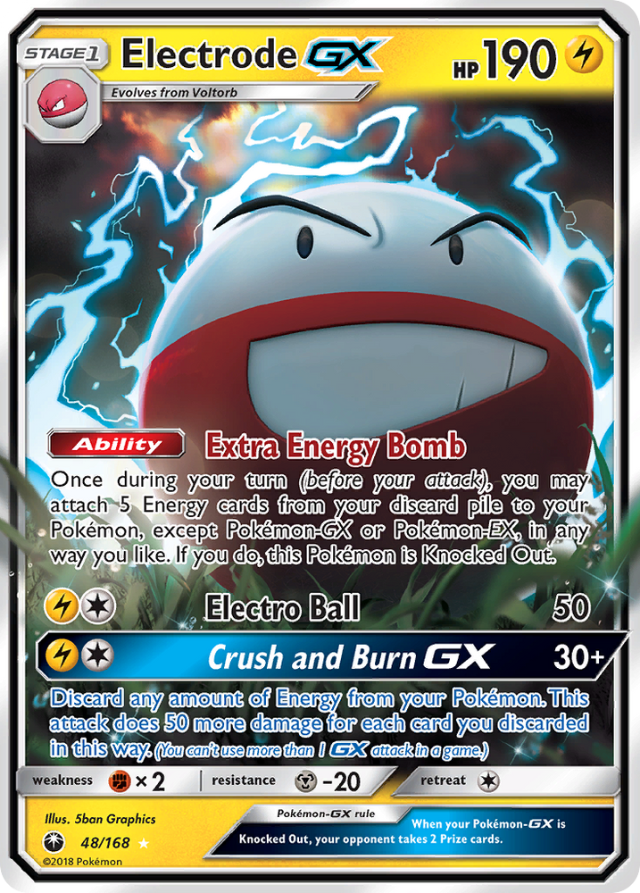 Electrode GX (48/168) [Sun & Moon: Celestial Storm]