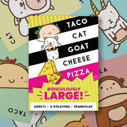 Taco Cat Goat Cheese Pizza Ridiculously Large Edition