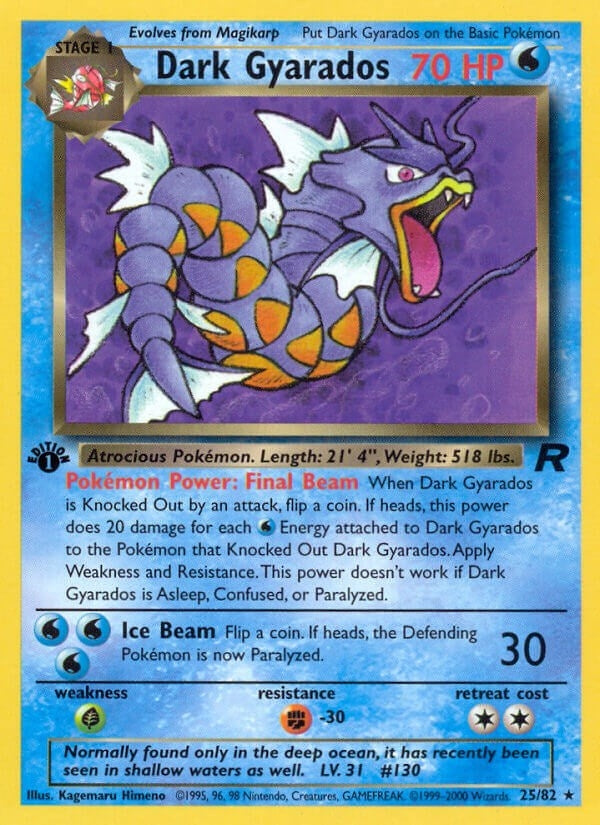 Dark Gyarados (25) (25/82) (TR)