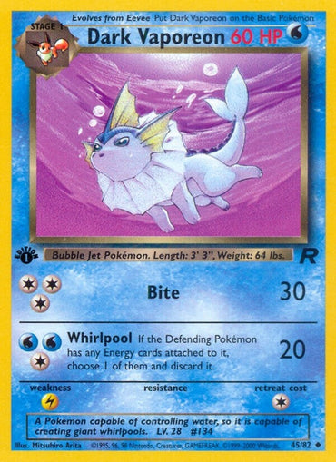 Dark Vaporeon (45/82) (TR)