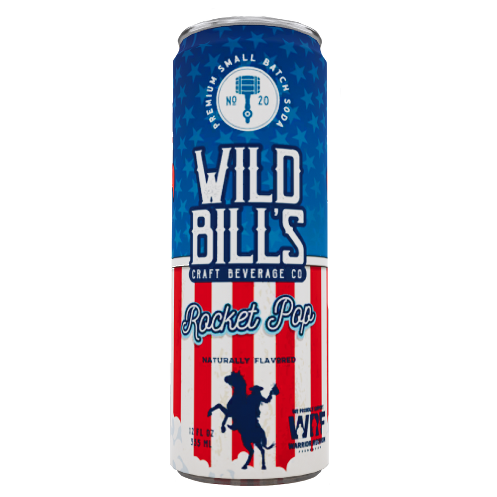 Rocket Pop - Premium Cane Sugar Soda, Cans