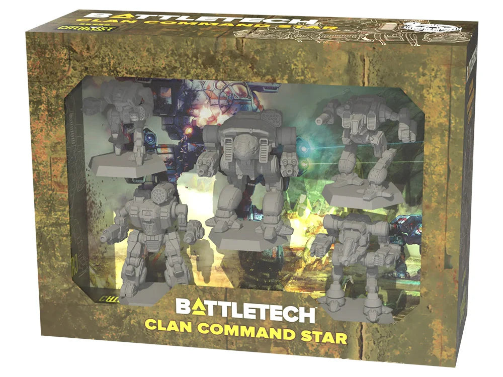 BattleTech: Clan  Command Star Miniatures Pack