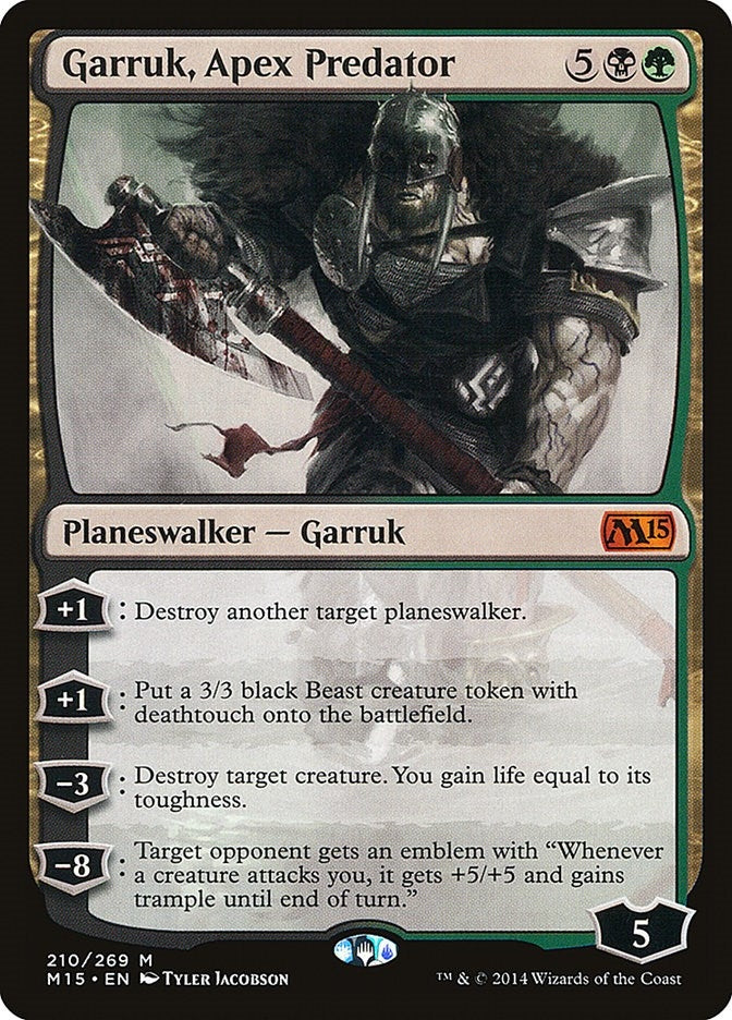 Garruk, Apex Predator (210) (M15)