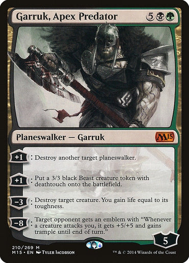 Garruk, Apex Predator (210) (M15)