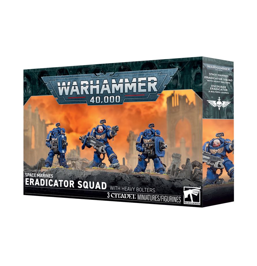 Space Marines:Eradicator Squad With Heavy Bolters