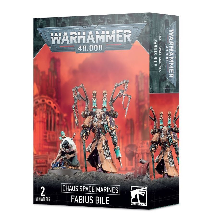 Chaos Space Marines:  Fabius Bile