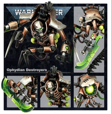 Necrons: Ophydian Destroyers