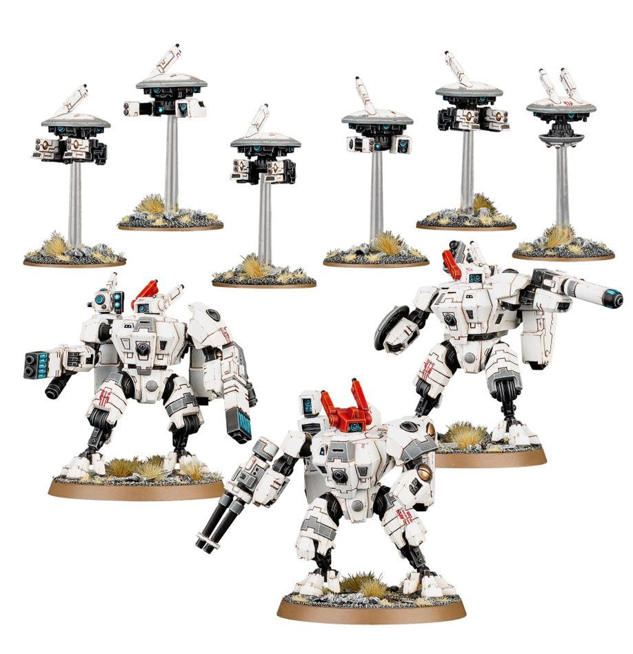 Ta'u Empire - XV8 Crisis Battlesuits