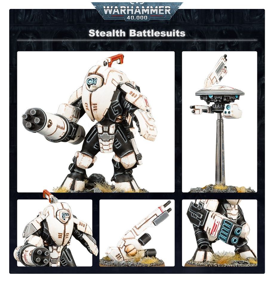 T'au Empire - Stealth Battlesuits