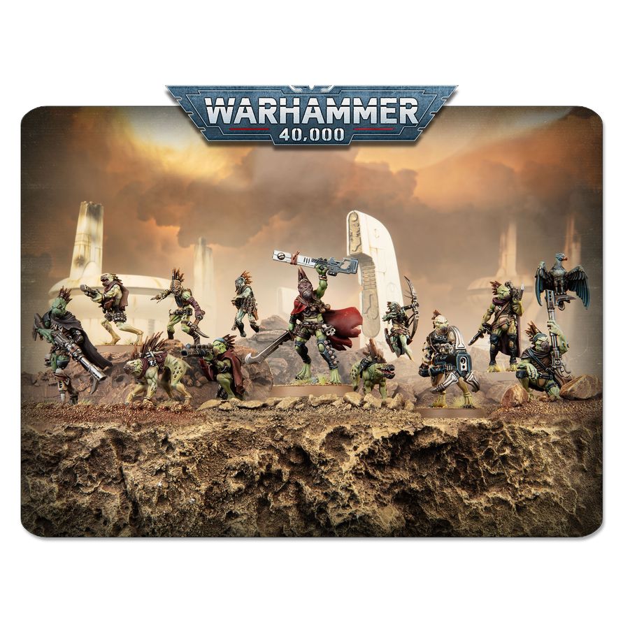 T'au Empire: Kroot Farstalkers