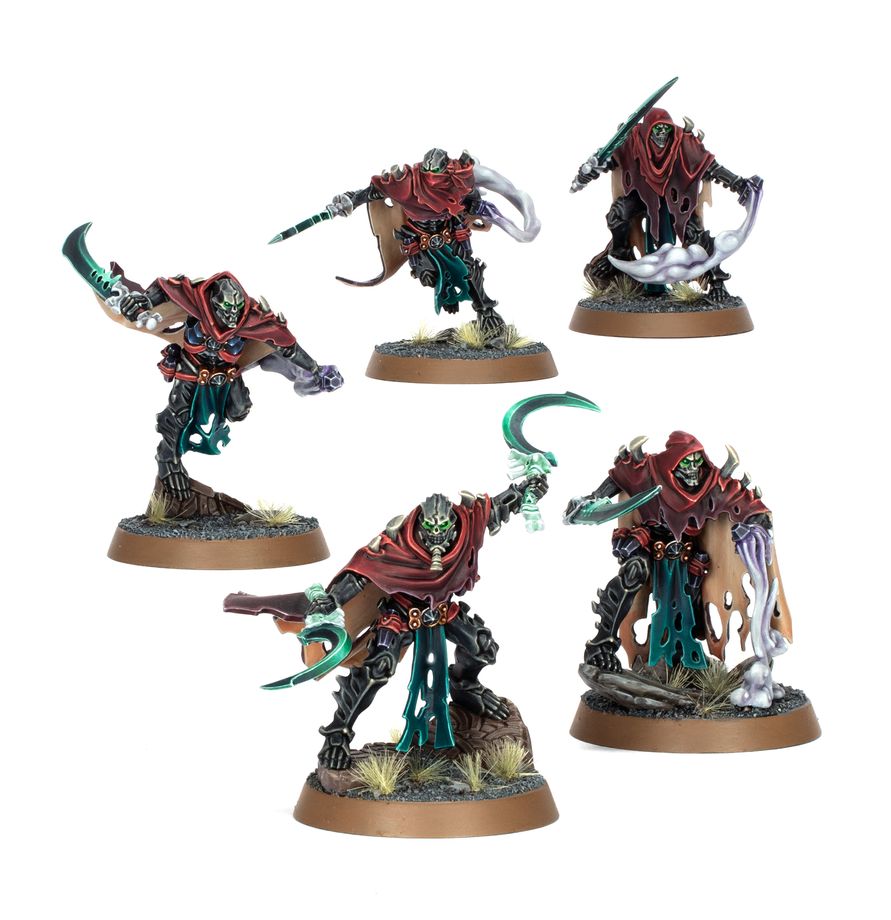 Ossiarch Bonereapers:  Mortis Reapers