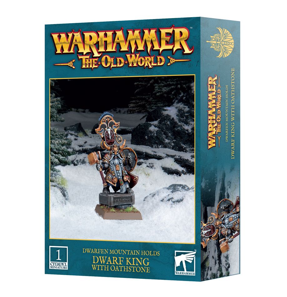 Dwarf Mountain Holds:  Dwarf King With Oathstone