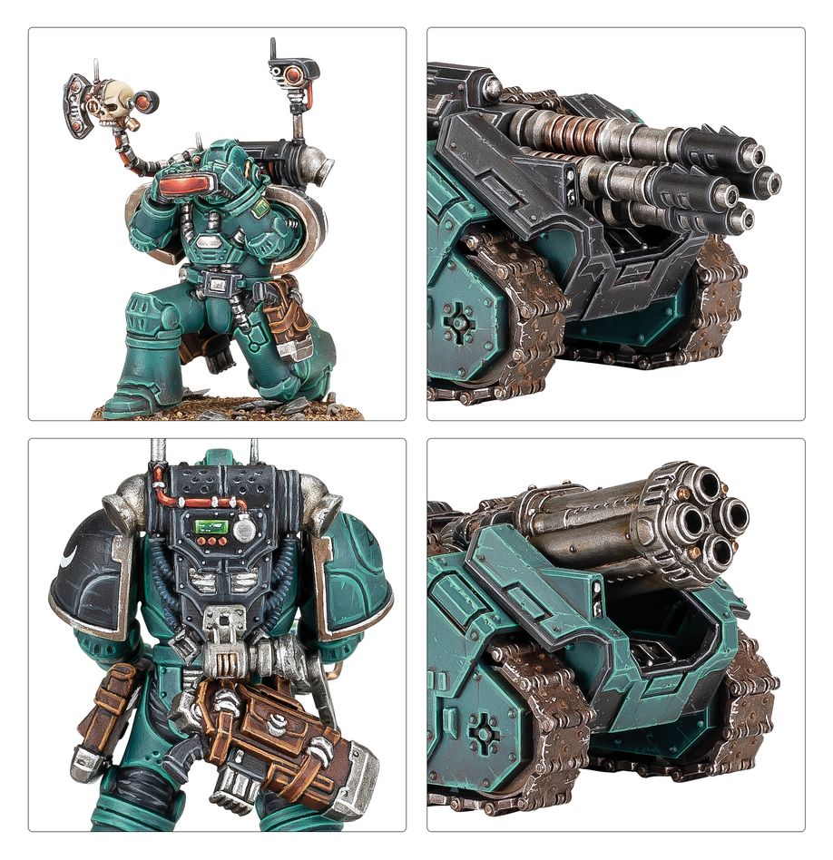 Legiones Astartes: Rapier Laser Destroyer and Quad Launcher Battery
