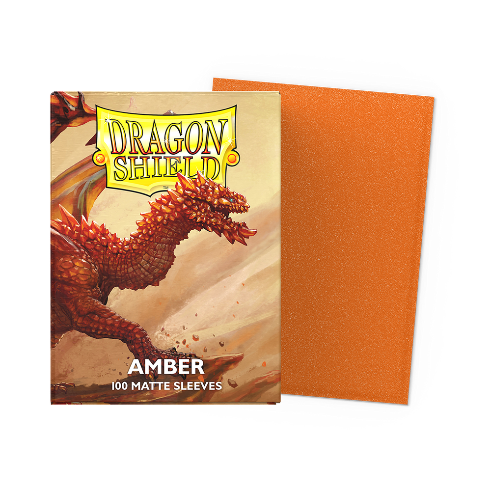 Dragon Shield Standard Matte - Amber