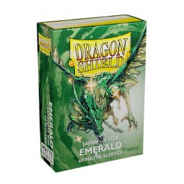 Dragon Shield Sleeves: Japanese Matte - Emerald 60