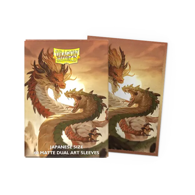 Dragon Shield  Sleeves: Japanese DUAL- Matte  'Wood Snake
