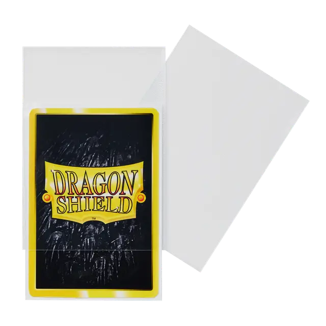 Dragon Shield  Sleeves: Japanese- Matte Outer  Sleeves- Clear 'Cosmere'