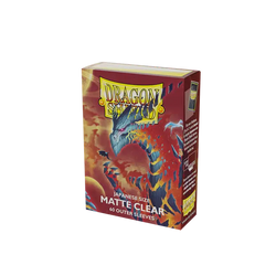 Dragon Shield  Sleeves: Japanese- Matte Outer  Sleeves- Clear 'Cosmere'