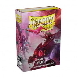 Dragon Shield Sleeves: Japanese Matte Dual - Fury 60CT