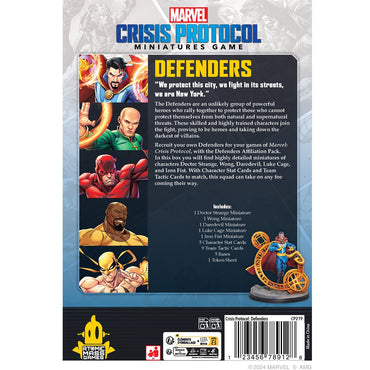 Marvel: Crisis  Protocol -  Defenders  Affiliation Pack