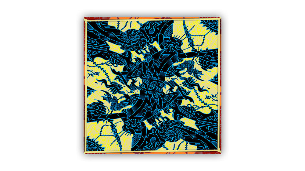 Auto Mat Grainlur Black 2 Player Cloth Playmat