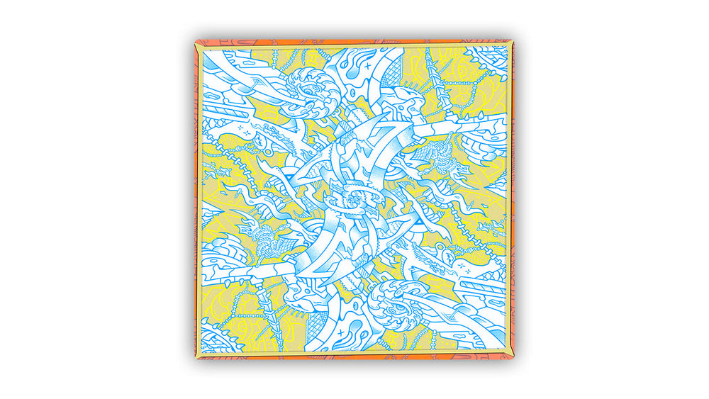 Auto Mat Grainlur White 2 Player Cloth Playmat