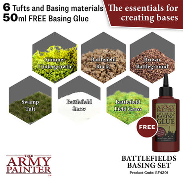 The Army Painter: Basing - Battlefields Basing Set