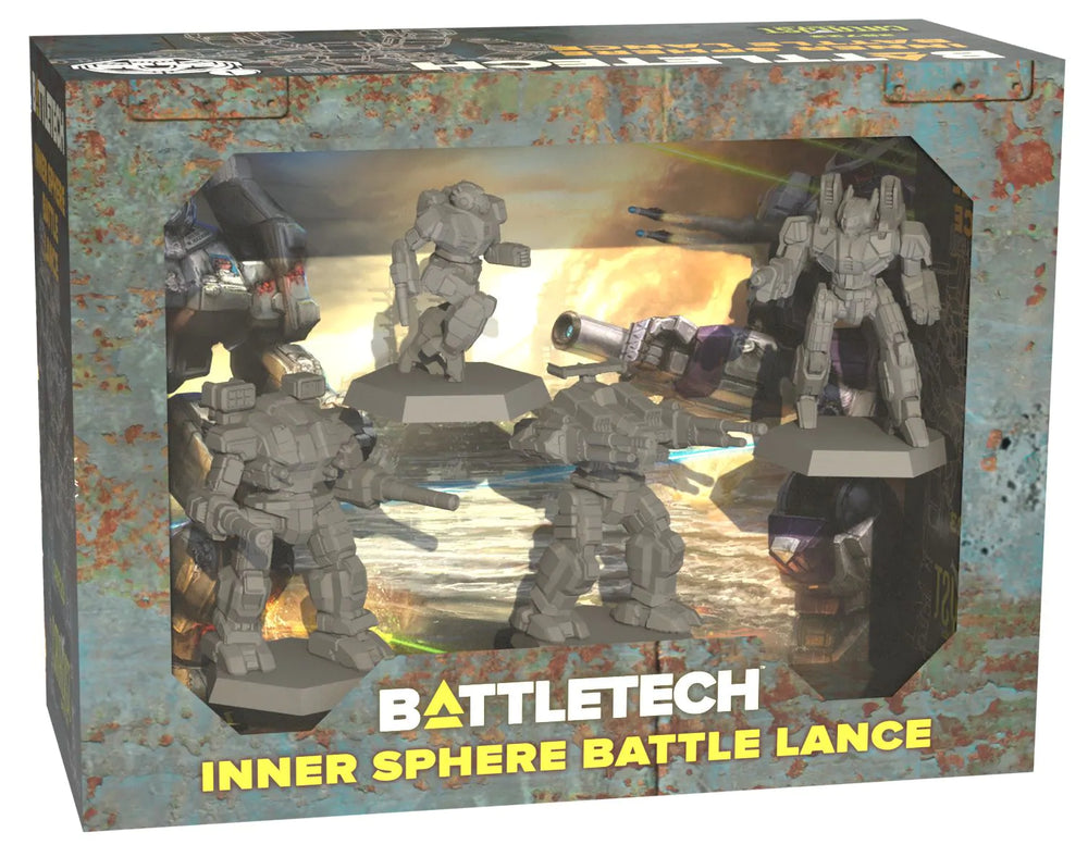 BattleTech: Inner  Sphere Battle Lance Miniatures  Pack