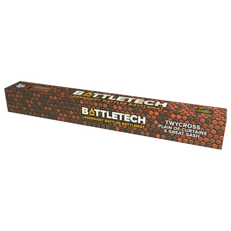 BattleTech BattleMat: Legendary Battles - Twycross (Plain of Curtains & Great Gash)