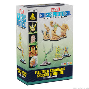 Marvel: Crisis Protocol - Electro & Sandman & Shocker & Vulture Character Pack