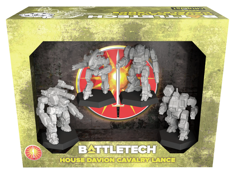 BattleTech: Miniature  Force Pack- House Davion  Cavalry Lance