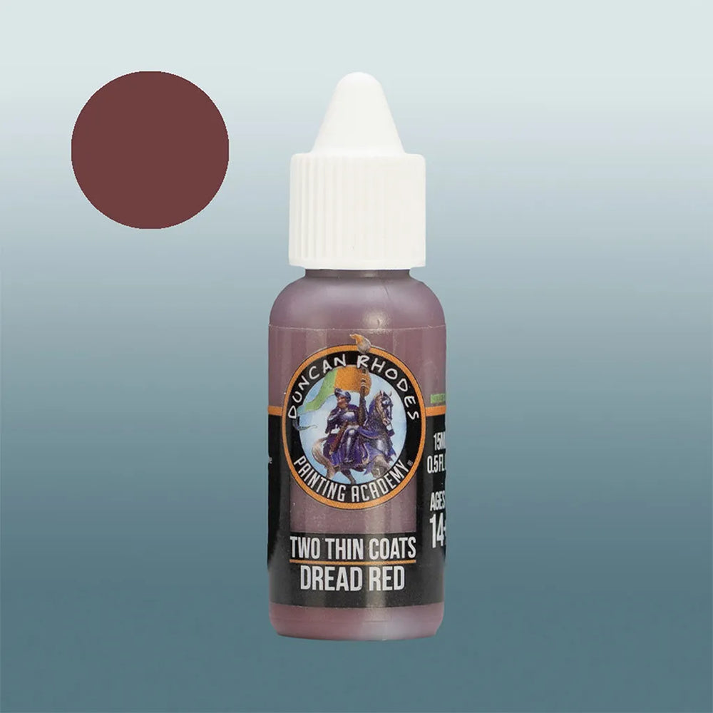 Two Thin Coats: Shadow Paint – Dread Red