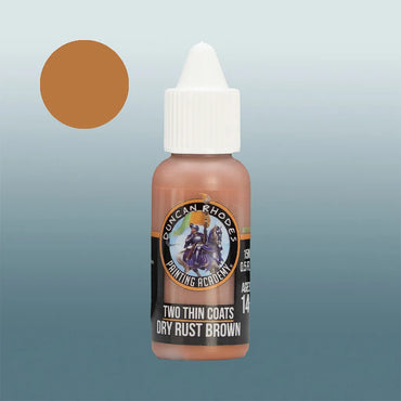 Two Thin Coats: Midtone Paint – Dry Rust Brown