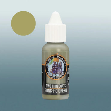 Two Thin Coats: Midtone Pain – Gung-Ho Green
