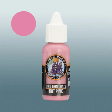 Two Thin Coats: Midtone Paint – Hot Pink