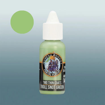 Two Thin Coats: Highlight Paint – Troll Snot Green
