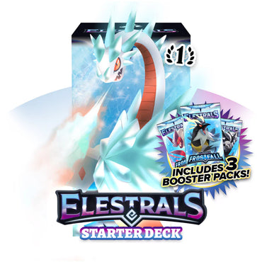 Elestrals- Frostfall Kryoscorch Starter Deck with 3 Packs