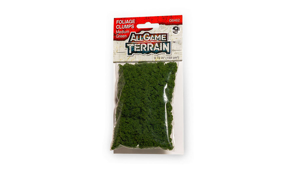 All Game Terrain: Foliage Clumps - Medium Green