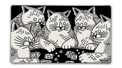 Cat Game Night Playmat