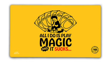 Magic Sucks Playmat