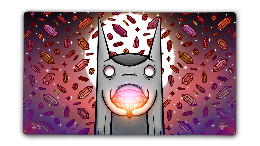 Nox Mortua Red Treasure Playmat