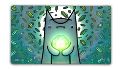 Nox Mortua Green Treasure Playmat